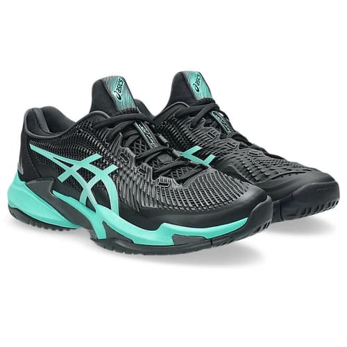 Tênis Asics Court FF 3 All Court Preto e Verde