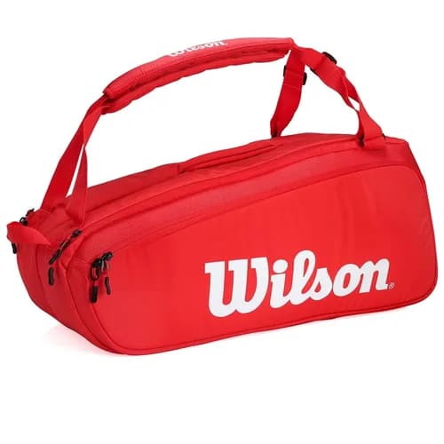 Raqueteira Wilson Esp Tour 9R Vermelho