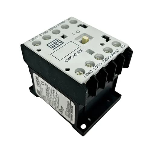 Mini contator auxiliar, 4NA, CWCA0.40 WEG