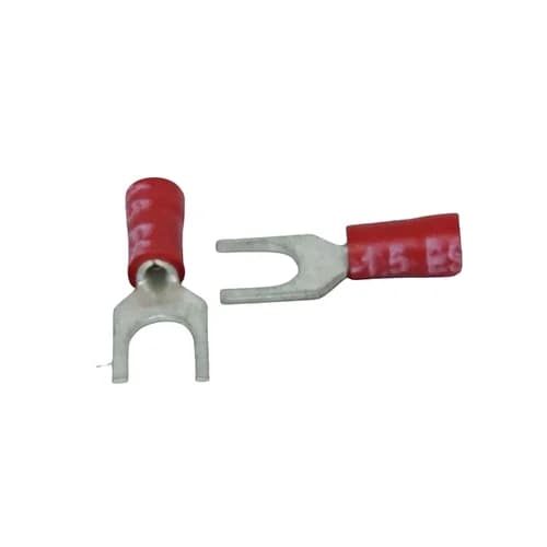 Terminal Forquilha (Garfo) 1-1,5mm M6 C/100 Pçs. RF2210