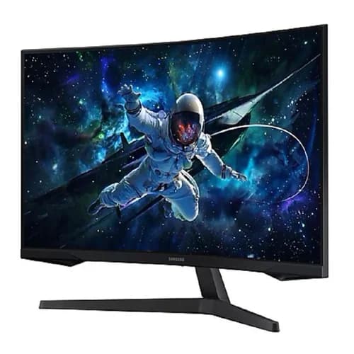 MONITOR 27" SAMSUNG GAMER QHD ODYSSEY G5, 165HZ, 1MS, CURVO, HDMI DISPLAYPORT USB-C VESA - LS27CG552ELMZD