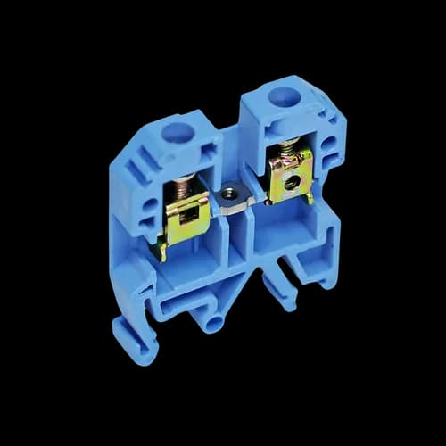 Conector de Passagem 6mm Azul