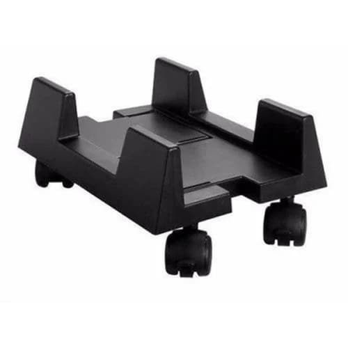 SUPORTE PARA CPU COM RODINHAS PRETO ACR1001