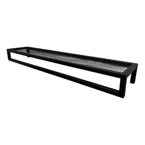 Prateleira Tela Estilo Industrial 60cm com Cabideiro