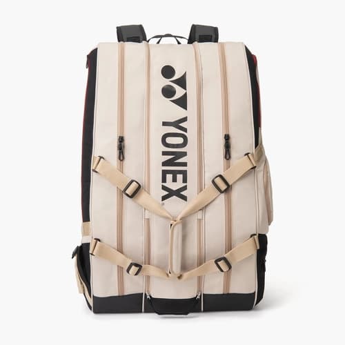 Raqueteira Yonex Gearlogic X12 - Bege