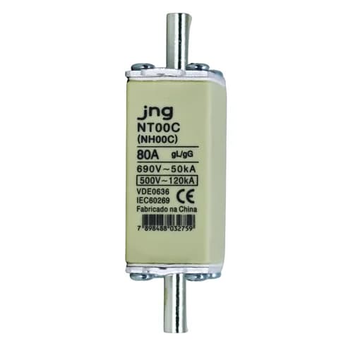 Fusível Retardado NH00C 80 Amp.