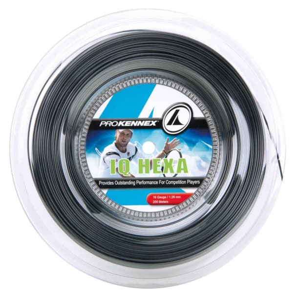 Corda Prokennex IQ Hexa 16L 1.28mm - Preta