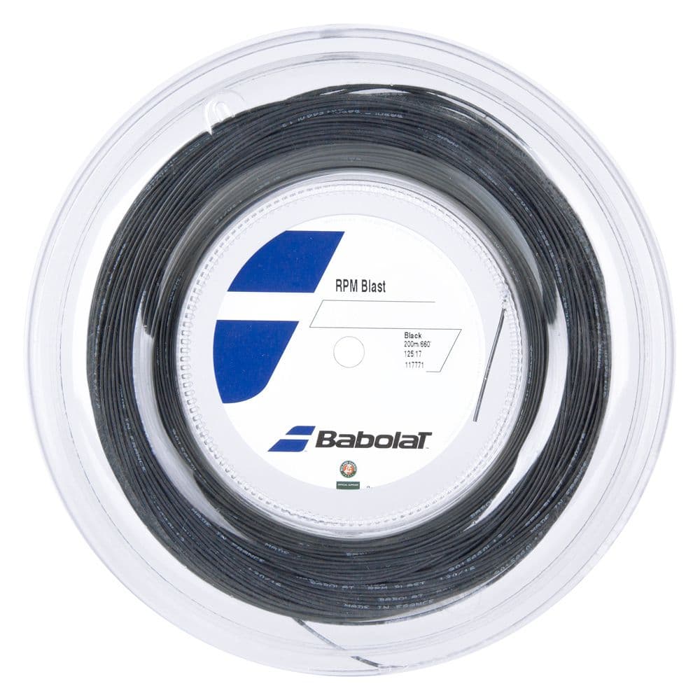 Corda Babolat RPM Blast 17L 1.25mm - Preta