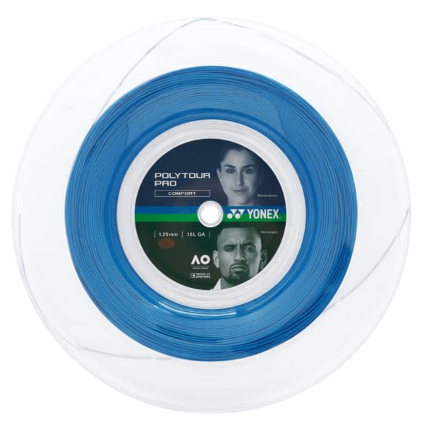 Corda Yonex Polytour Pro 16L 1.25mm - Azul