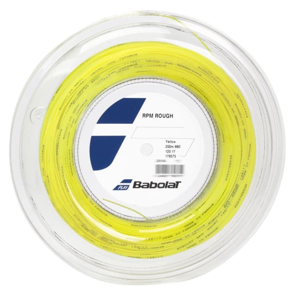 Corda Babolat RPM Rough 17L 1.25mm - Amarela