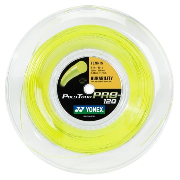Corda Yonex PolyTour Pro 1.20mm - Amarela