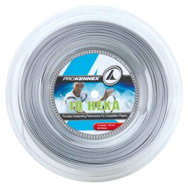 Corda Prokennex IQ Hexa 16L 1.28mm - Prata