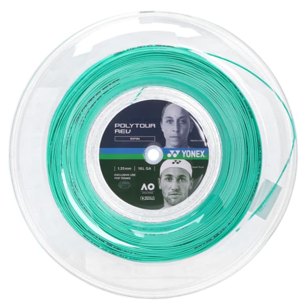 Corda Yonex Polytour Rev 16L 1.25mm - Verde